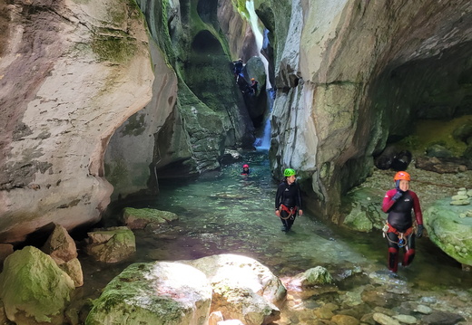 Canyon du Furon amont